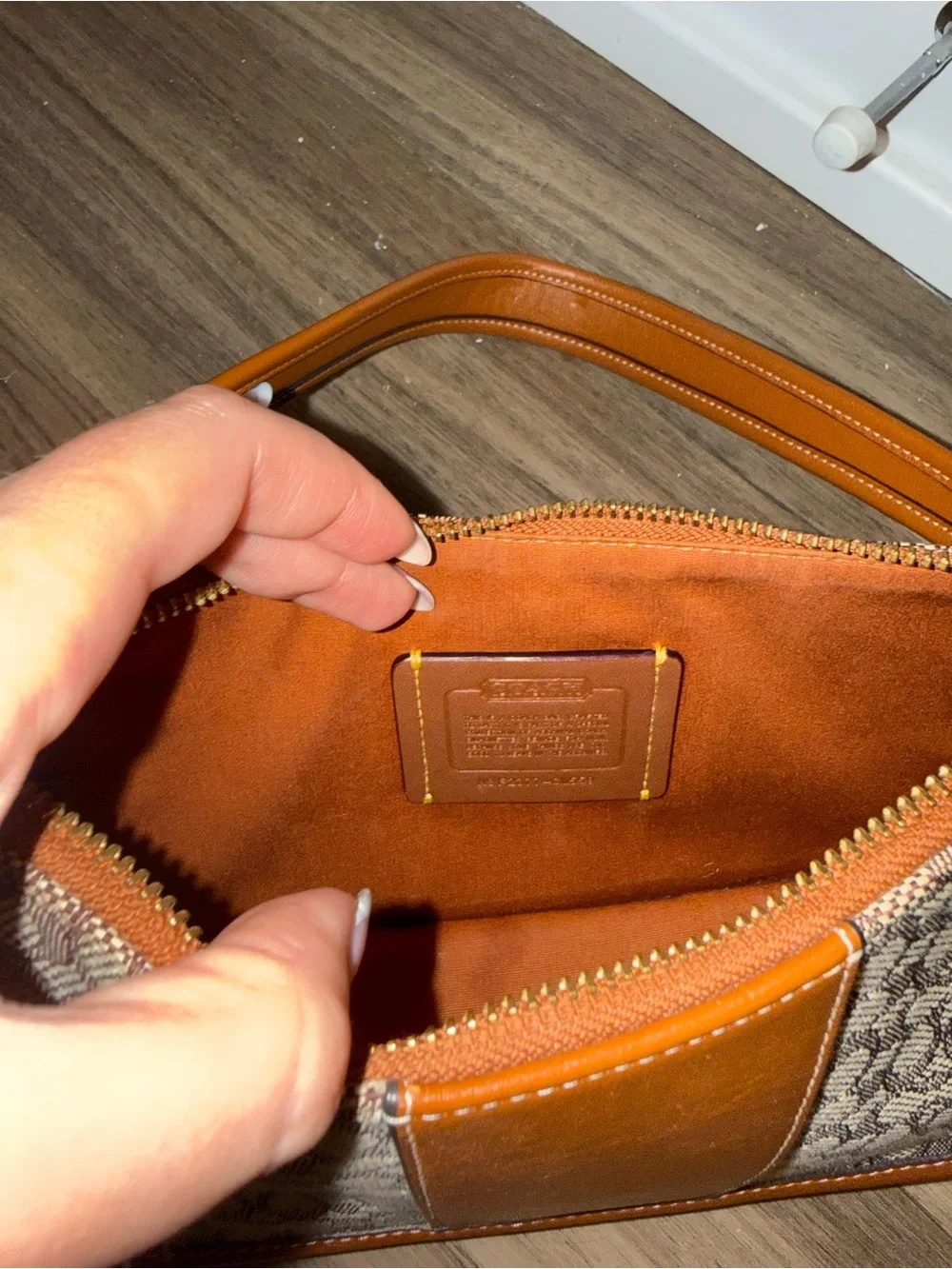 Authentic Coach Swinger Mini Purse